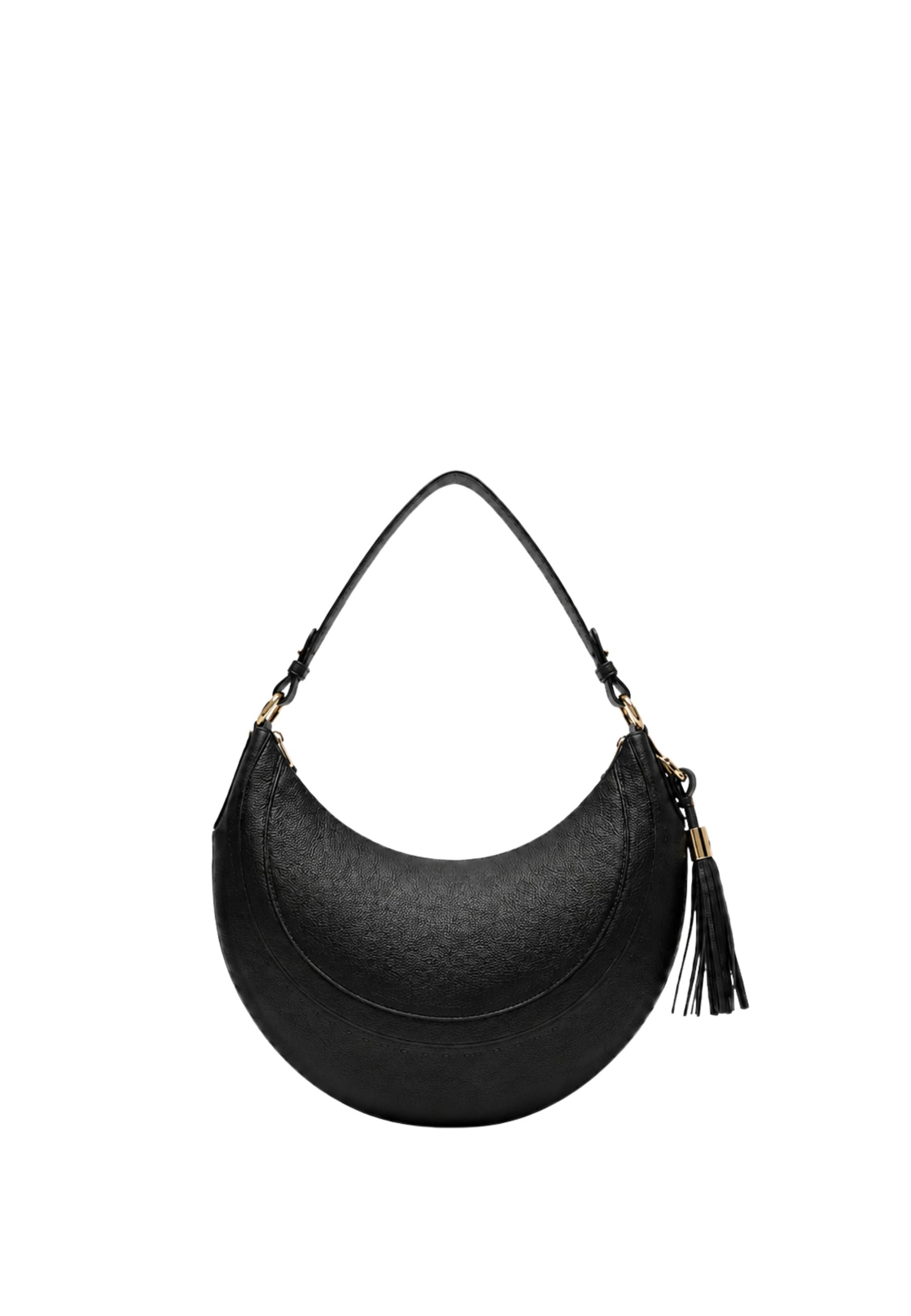 Sac Lancel Hobohème Hobo Zip M Noir - Côté