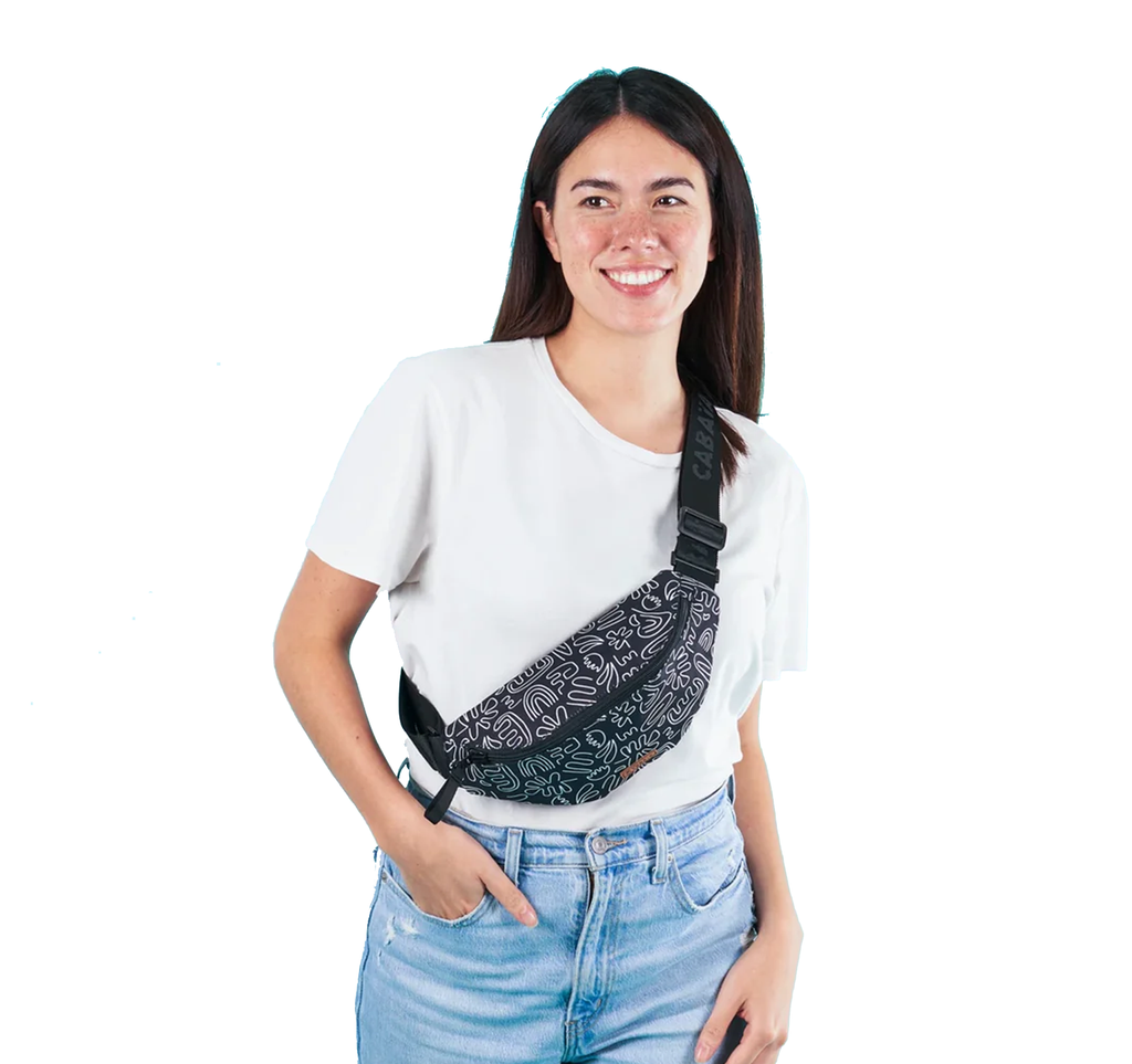 CABAIA Sac banane réversible mini Caen