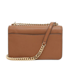 MICHAEL KORS Sac bandoulière convertible en cuir grainé de grande taille Claire