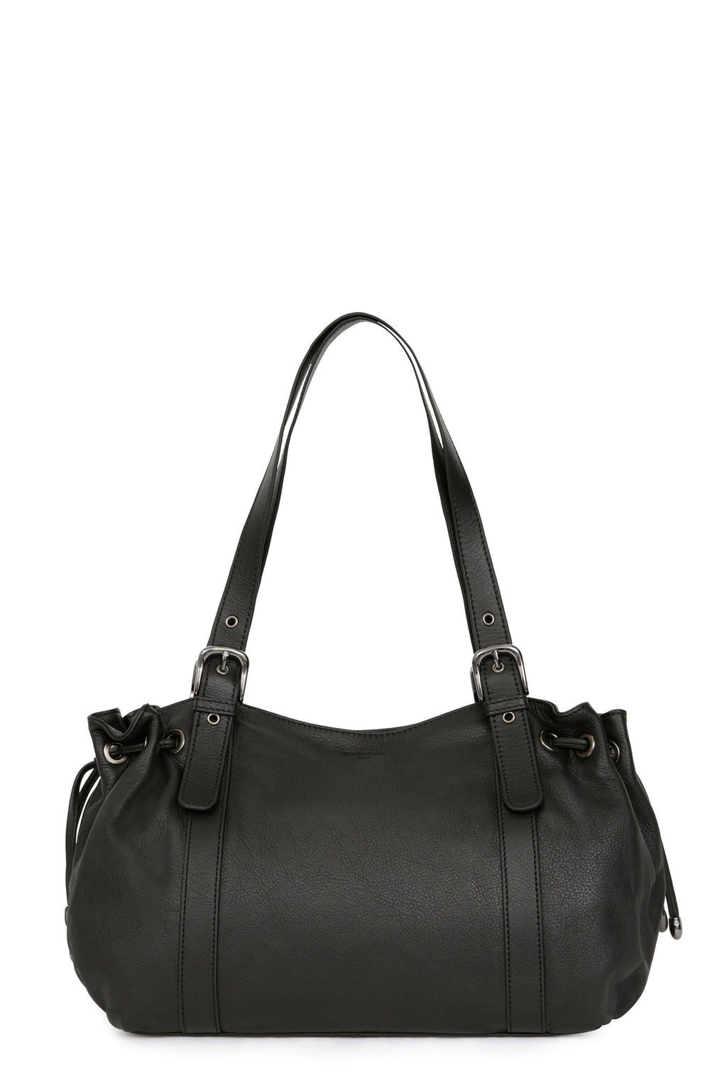 Noir - HEXAGONA Sac porté épaule 2 anses Sauvage