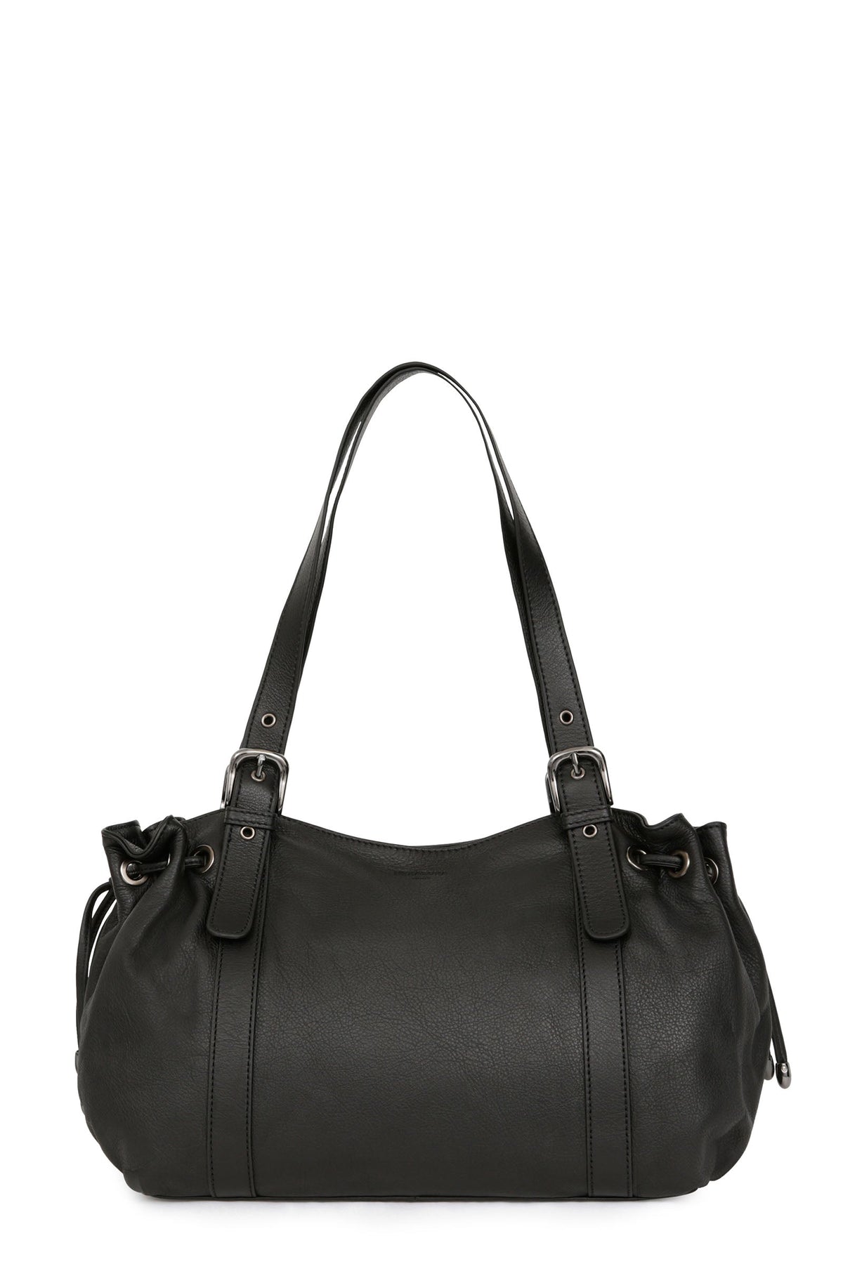 Noir - HEXAGONA Sac porté épaule 2 anses Sauvage