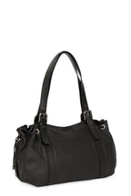 Noir - HEXAGONA Sac porté épaule 2 anses Sauvage