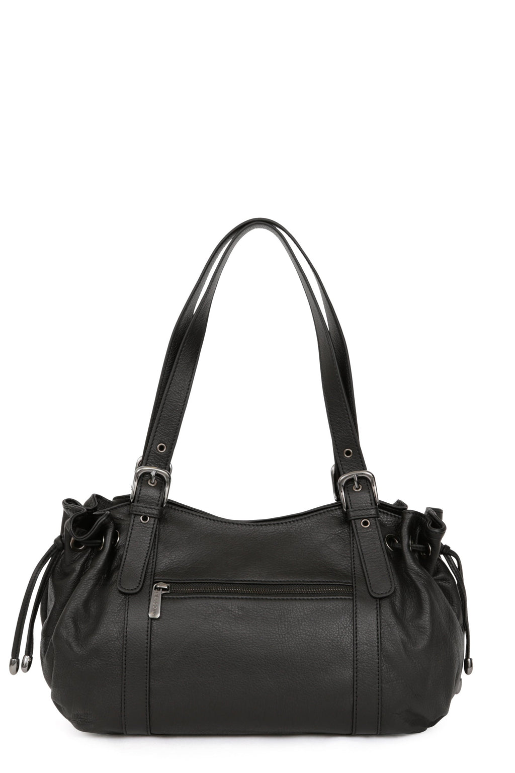 Noir - HEXAGONA Sac porté épaule 2 anses Sauvage
