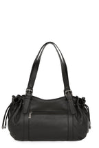 Noir - HEXAGONA Sac porté épaule 2 anses Sauvage