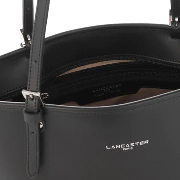 LANCASTER  Sac cabas épaule Zippée M Smooth