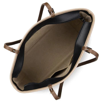 LANCASTER grand sac cabas épaule smooth
