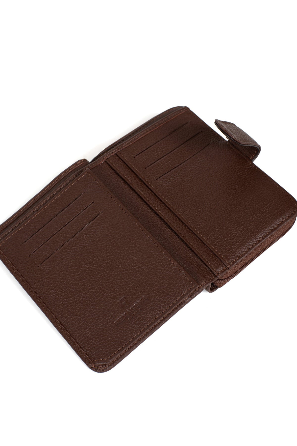 Chocolat - HEXAGONA Portefeuille 2 volets Confort