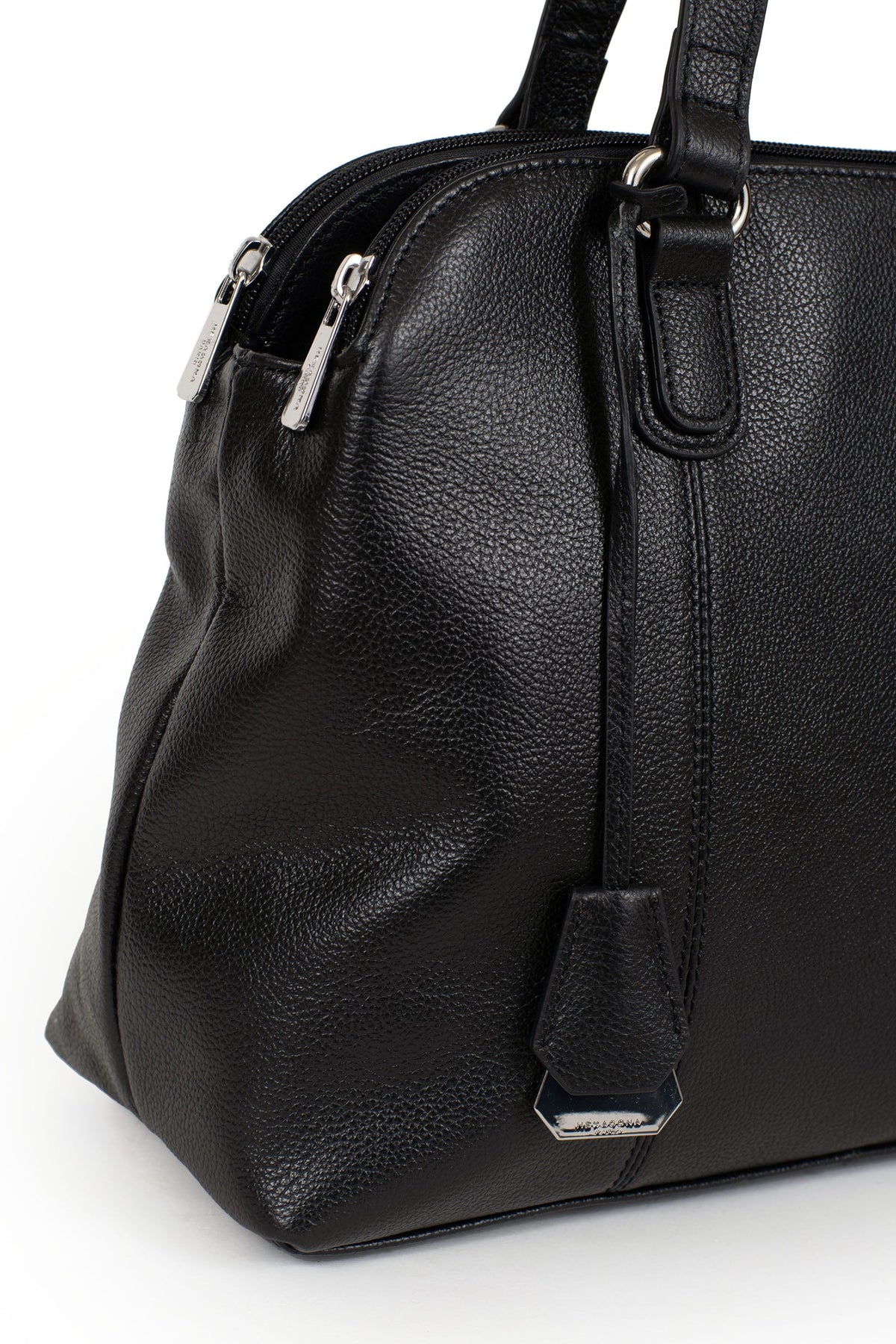 Noir - HEXAGONA Sac porté épaule 2 anses Confort