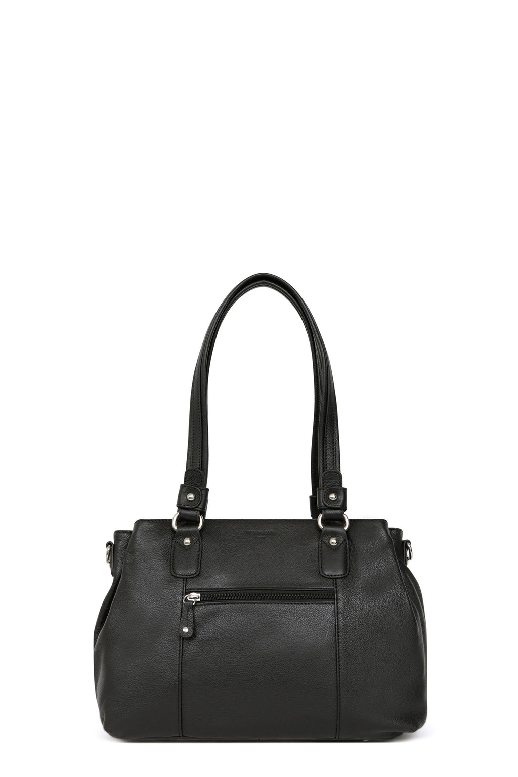 Noir - HEXAGONA Sac porté épaule 2 anses Confort