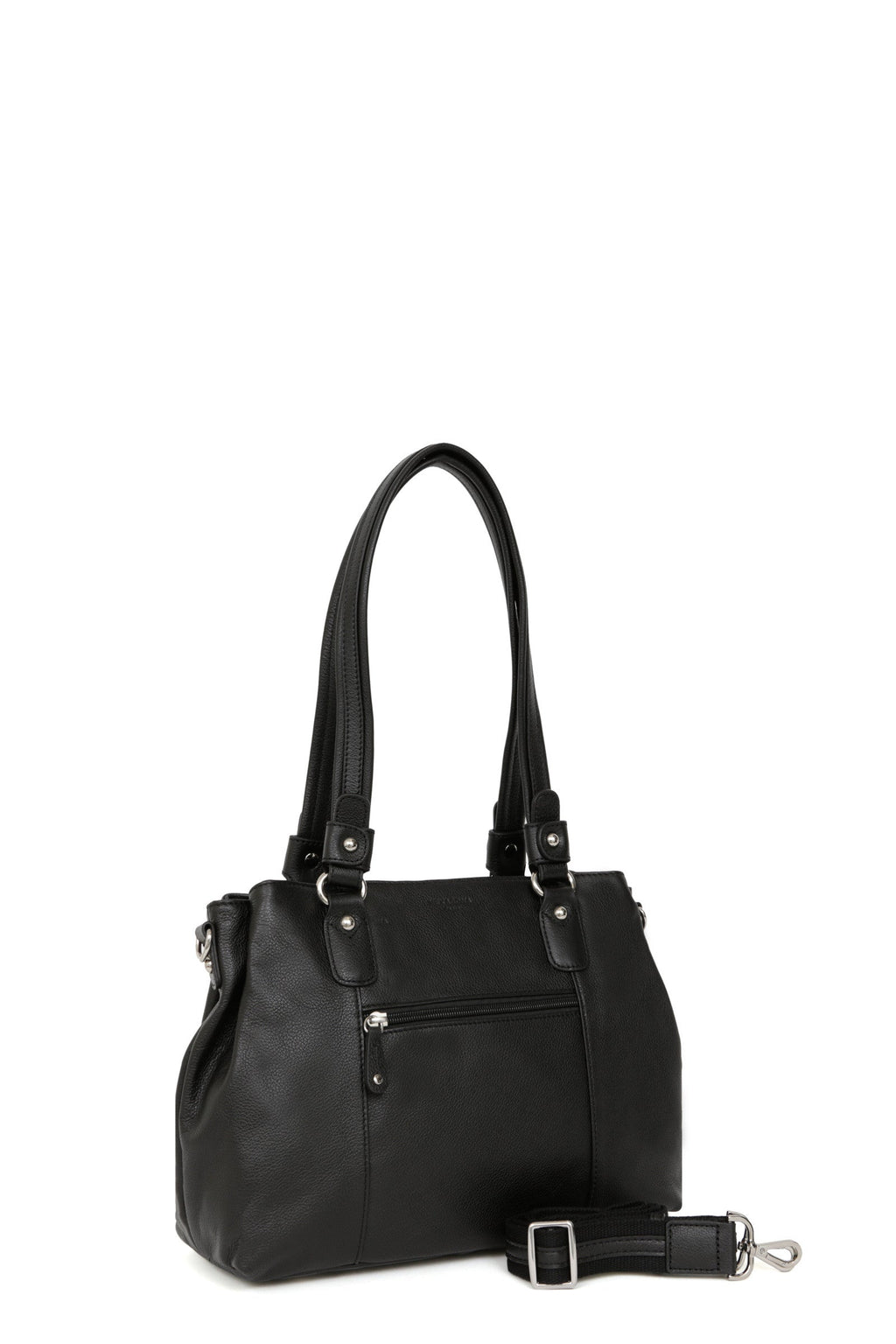 Noir - HEXAGONA Sac porté épaule 2 anses Confort