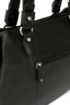 Noir - HEXAGONA Sac porté épaule 2 anses Confort