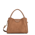 Moka - LANCASTER Petit sac à main Suède Ida