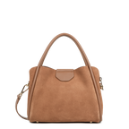 Moka - LANCASTER Petit sac à main Suède Ida