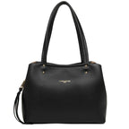 LANCASTER sac cabas épaule foulonné double