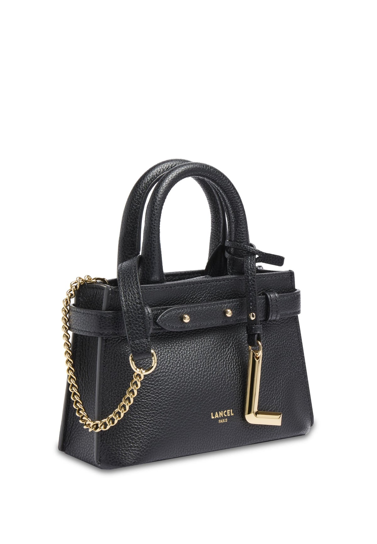 Noir - LANCEL Sac à bandoulière Faubourg Mini Carryall