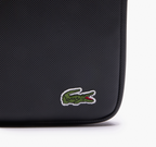 LACOSTE Sacoche Medium zippée LCST croisée en petit piqué