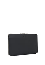 Noir - LACOSTE Pochette Chantaco en cuir