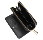 CHABRAND Portefeuille noir en synthétique grainé