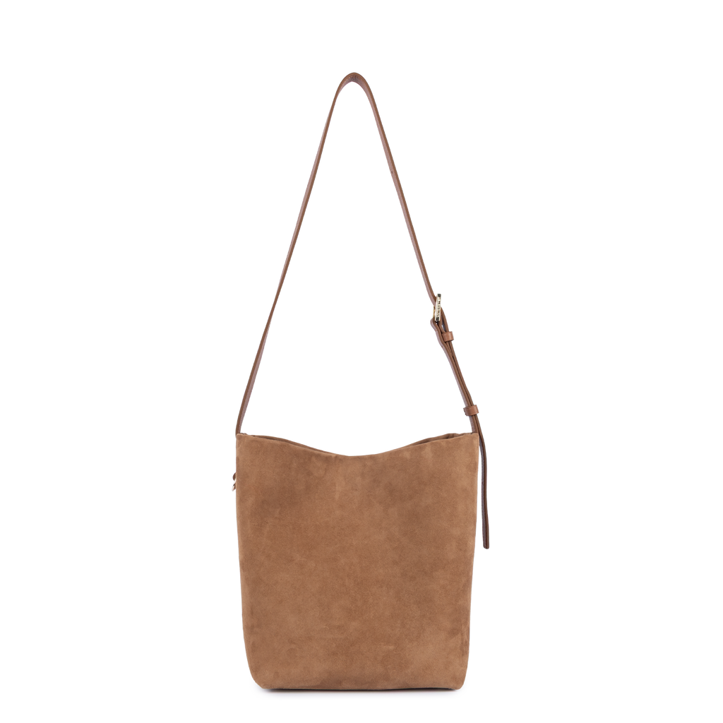 Camel - LANCASTER Sac seau Suède