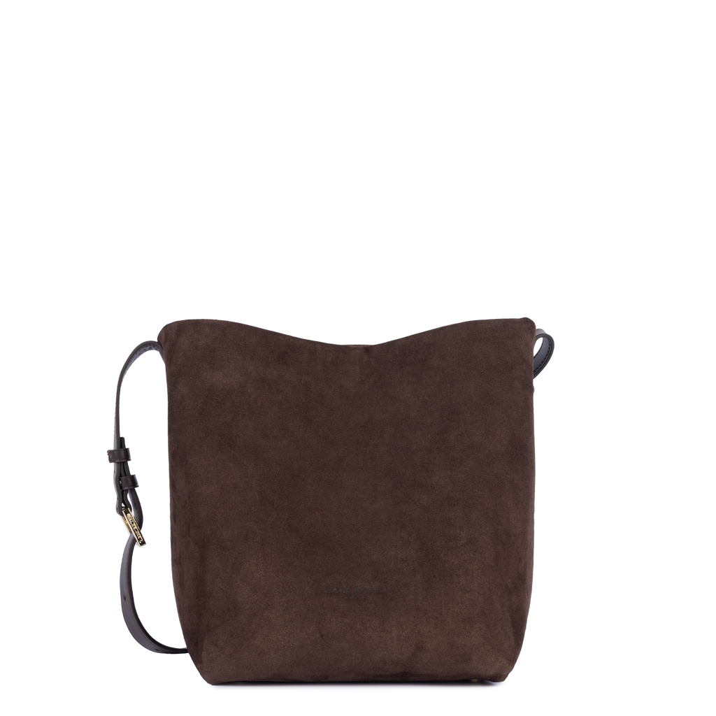 Marron - LANCASTER Sac seau Suède