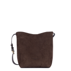 Marron - LANCASTER Sac seau Suède