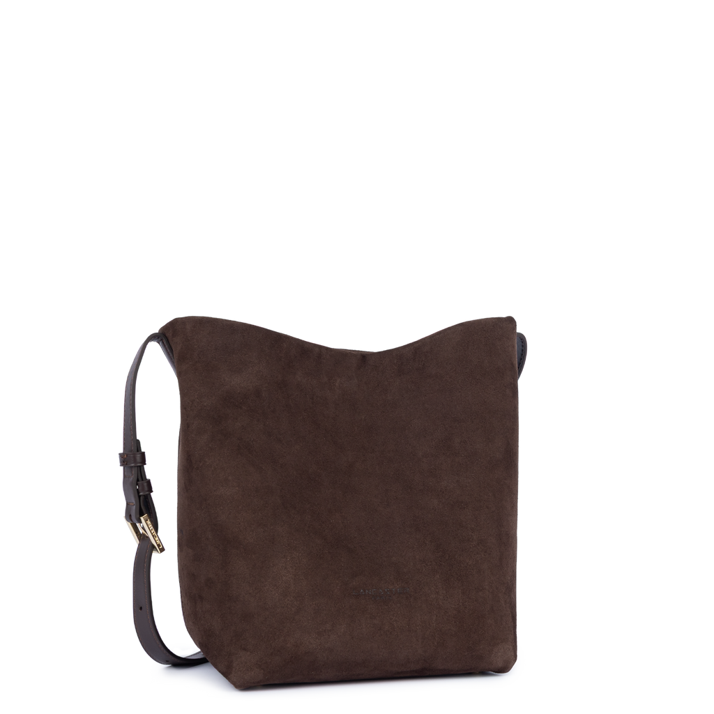 Marron - LANCASTER Sac seau Suède