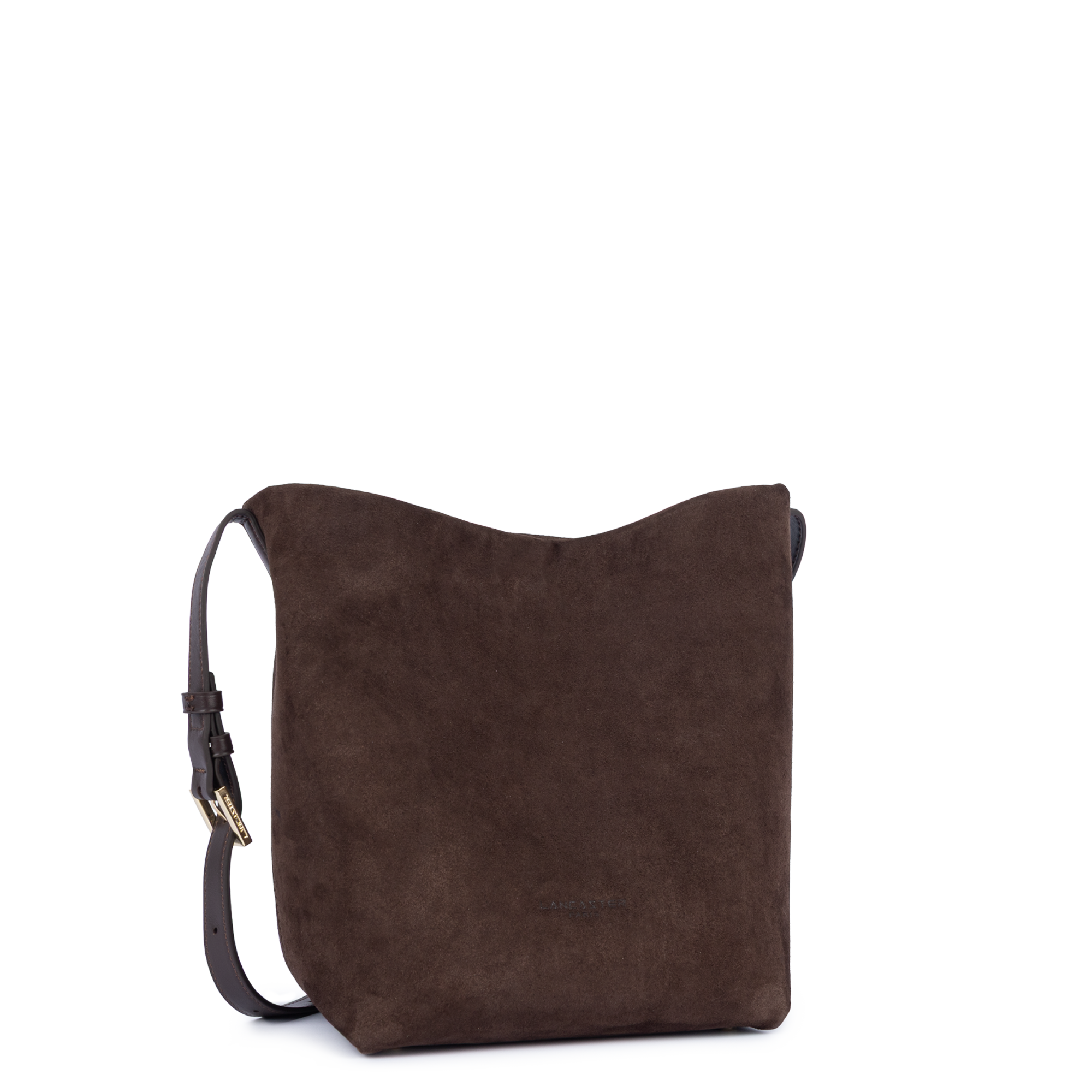 Marron - LANCASTER Sac seau Suède