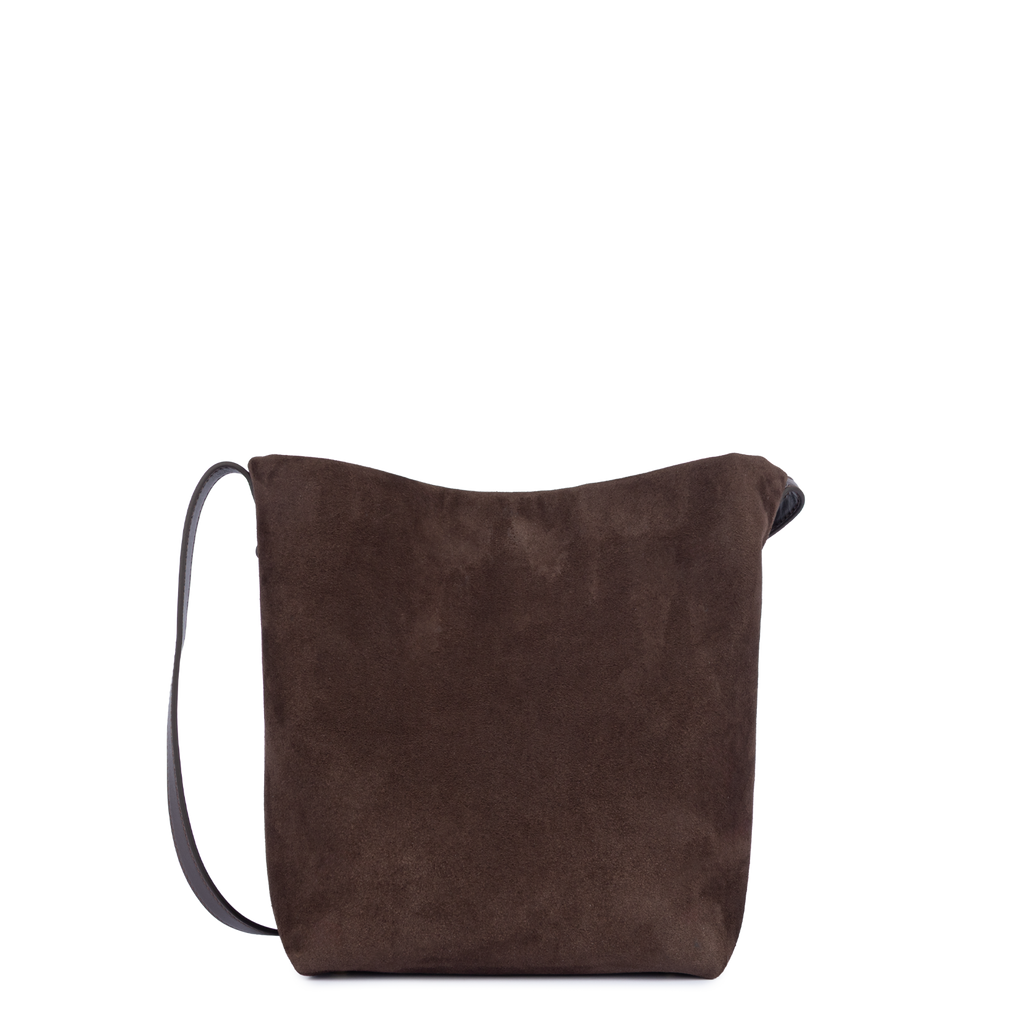 Marron - LANCASTER Sac seau Suède