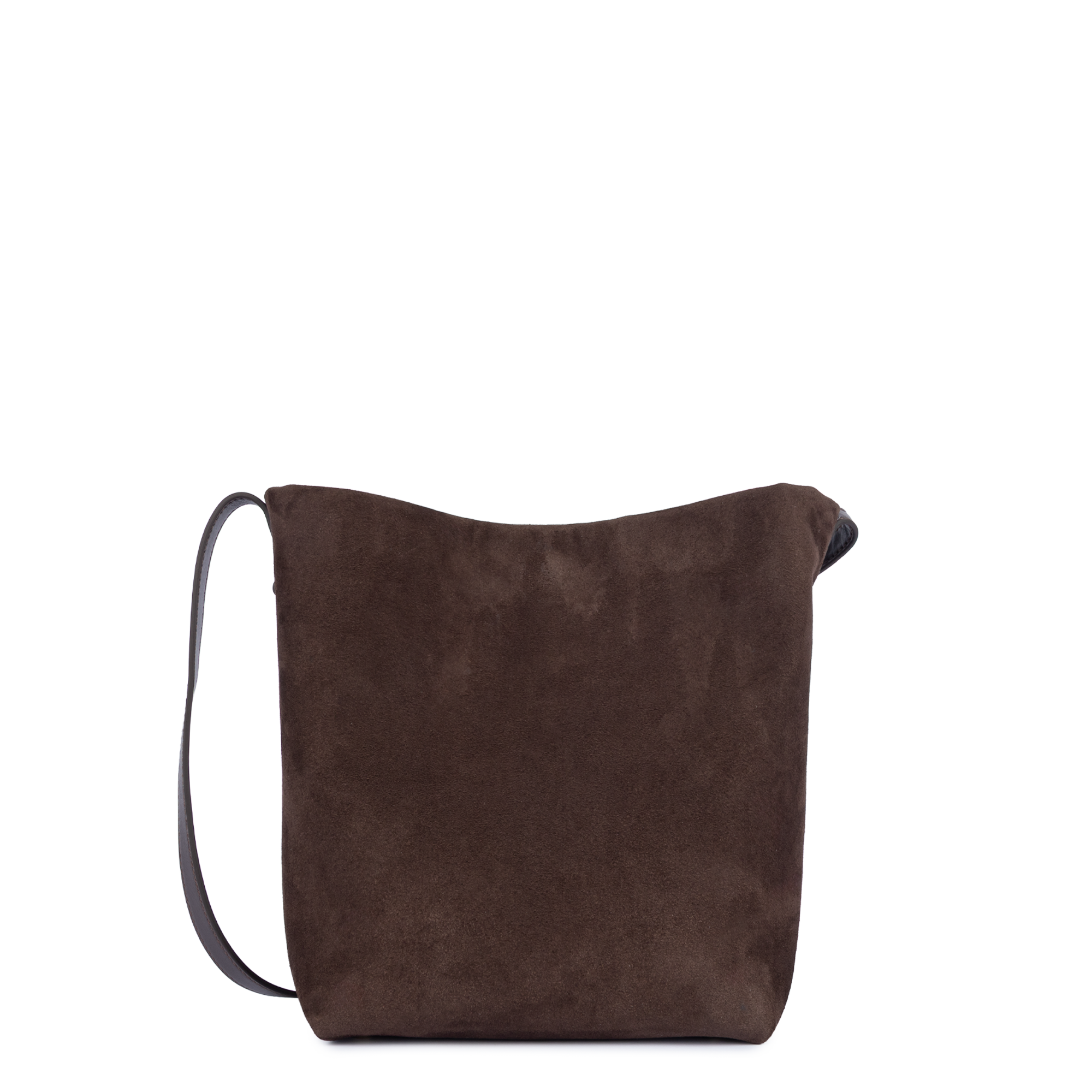 Marron - LANCASTER Sac seau Suède