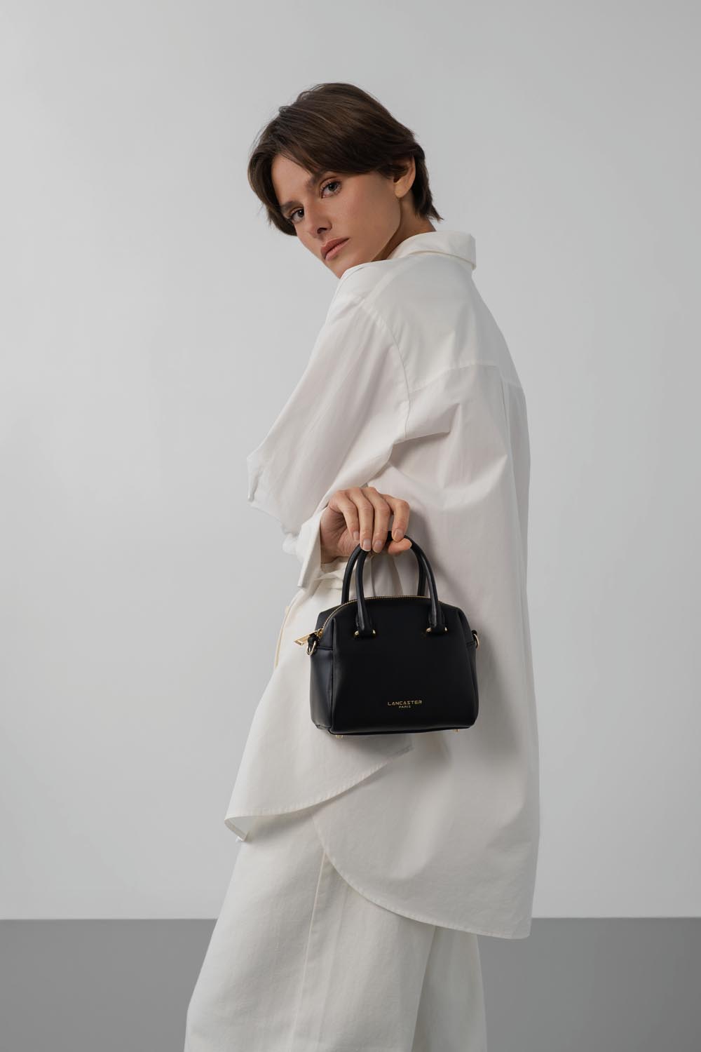 Noir - LANCASTER Mini sac à main Donna Cube