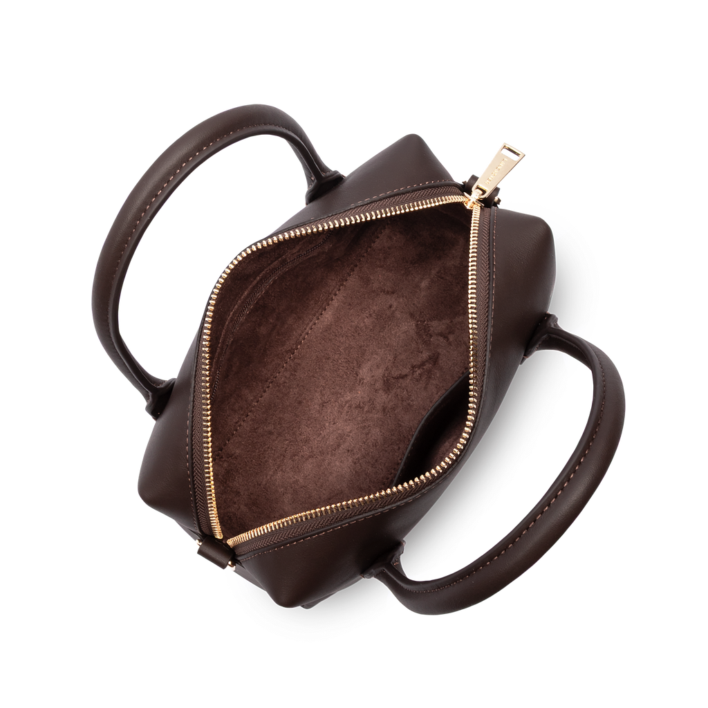 Marron Foncé - LANCASTER Sac à main Donna Cube