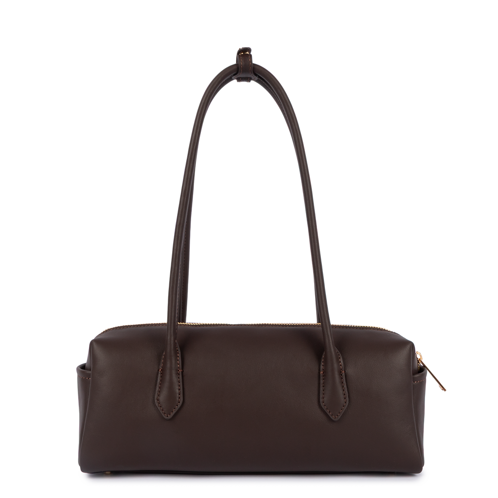 Marron Foncé - LANCASTER Sac rectangle Donna Cube