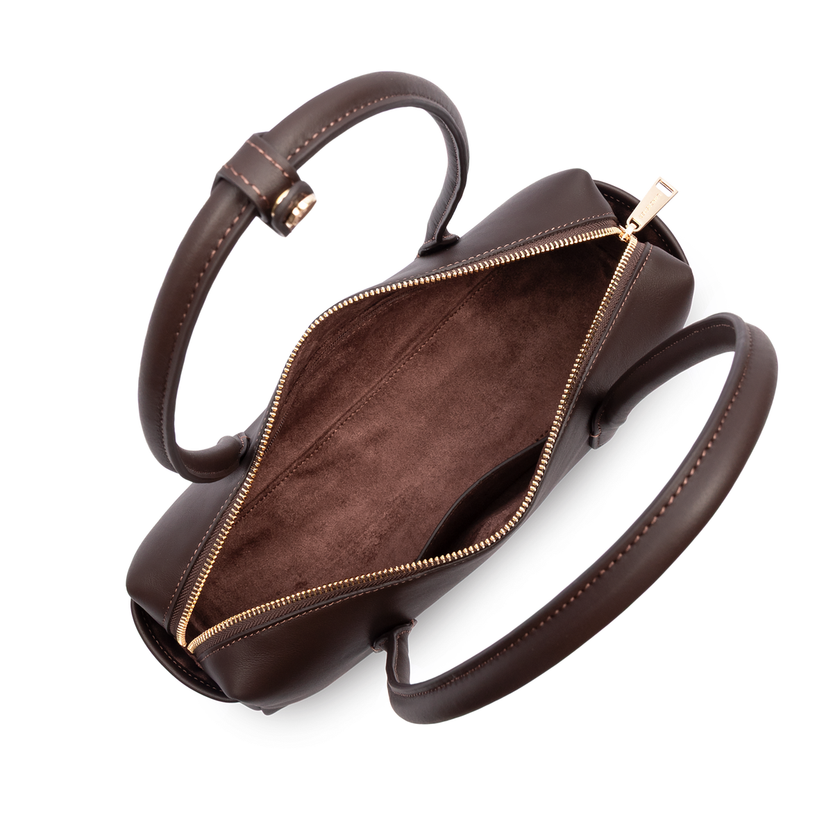 Marron Foncé - LANCASTER Sac rectangle Donna Cube