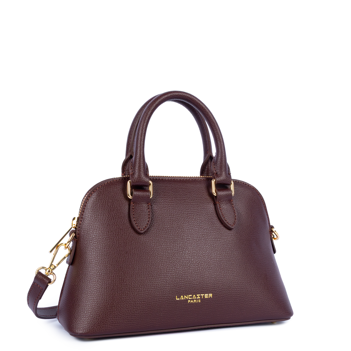 Bordeaux foncé - LANCASTER Sac demi lune Zippé M Sierra Jia