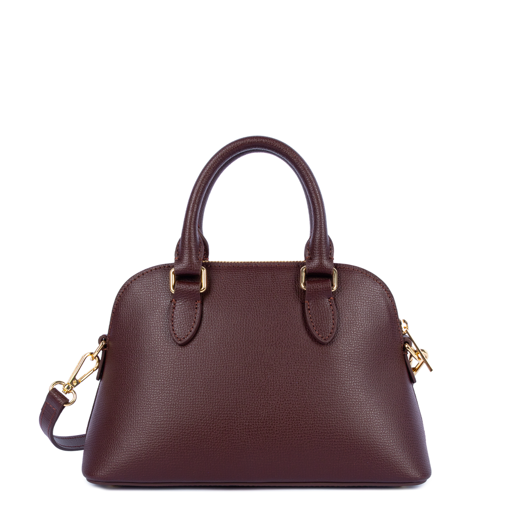 Bordeaux foncé - LANCASTER Sac demi lune Zippé M Sierra Jia
