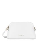 Blanc cassé - LANCASTER Petit sac demi-lune Sierra Jia