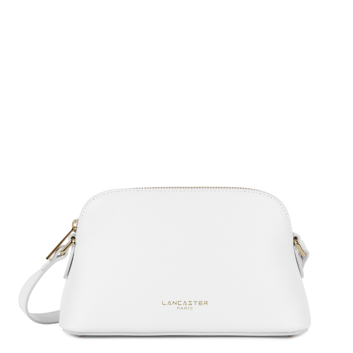 Blanc cassé - LANCASTER Petit sac demi-lune Sierra Jia