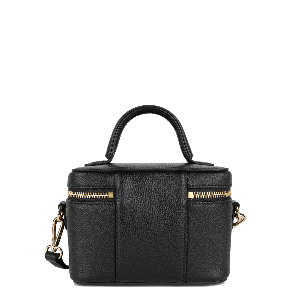 Noir - LANCASTER Petit vanity Milano Ashna