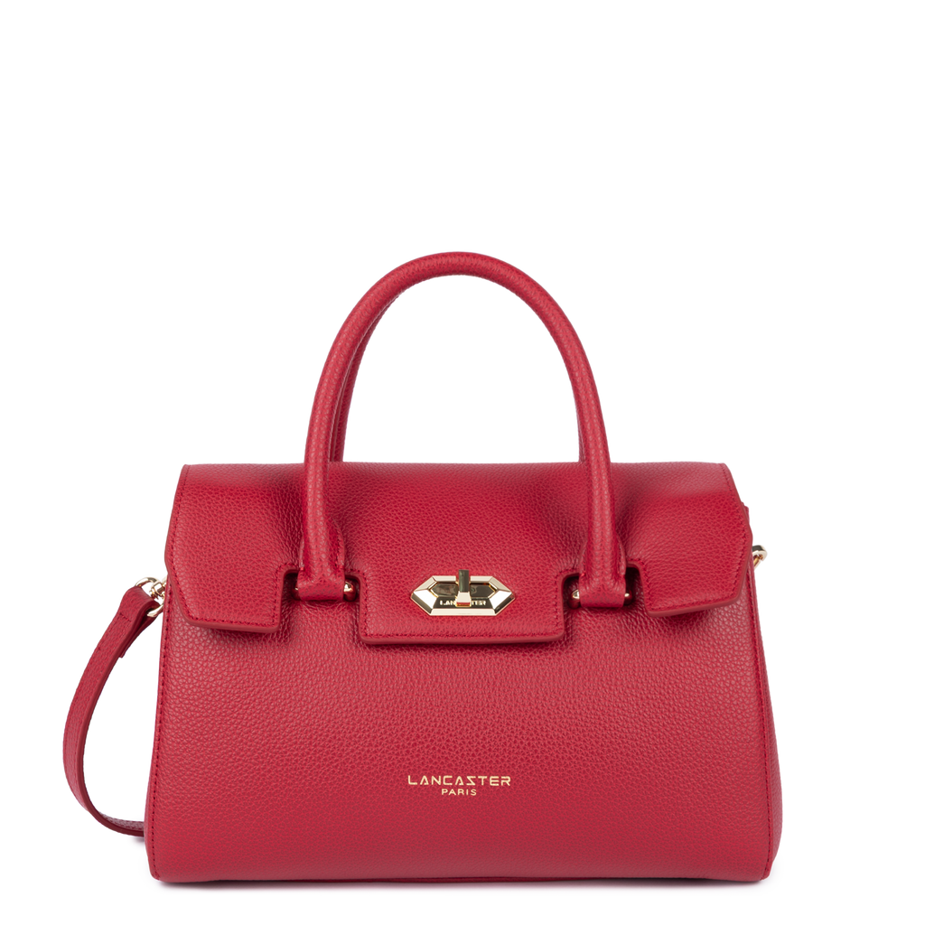 Rouge - LANCASTER Sac à main à rabat avec fermoir S Milano Cosmos