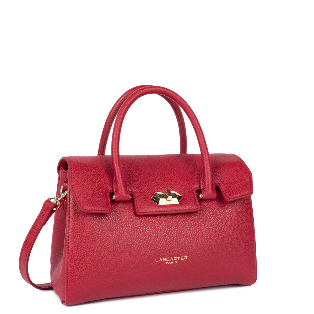 Rouge - LANCASTER Sac à main à rabat avec fermoir S Milano Cosmos