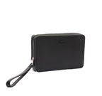 LACOSTE Trousse zippée Chantaco en cuir piqué