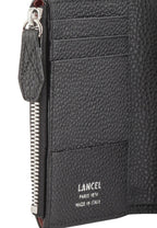 Noir - LANCEL Portefeuille compact médium à rabat Ninon