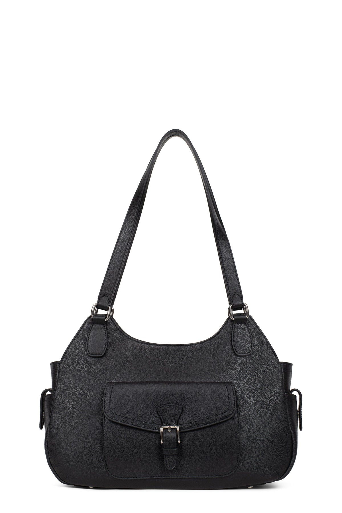 Noir - HEXAGONA Sac porté épaule 2 anses Mirabelle