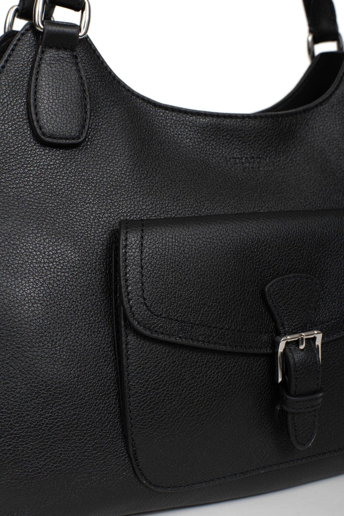 Noir - HEXAGONA Sac porté épaule 2 anses Mirabelle