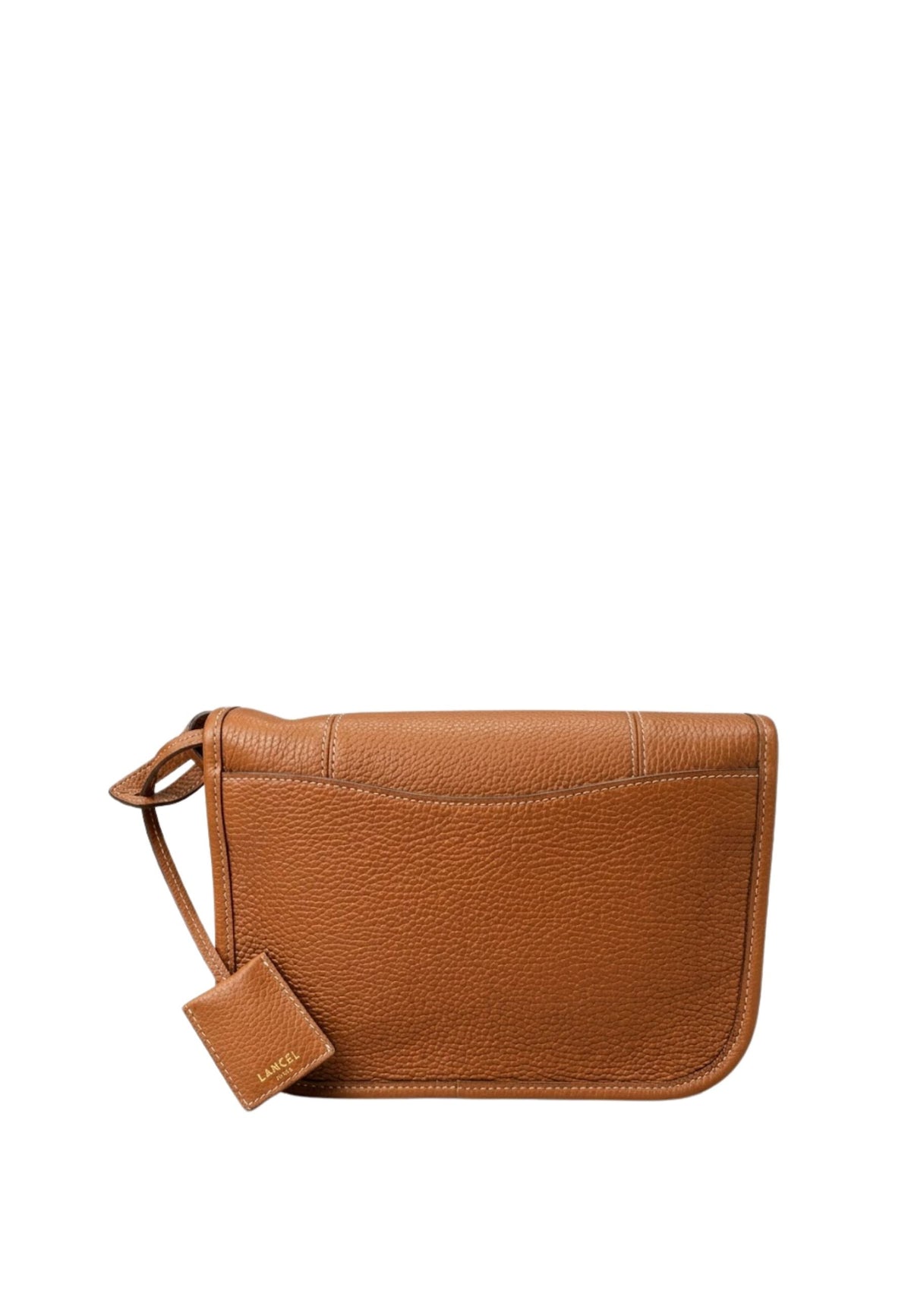Camel - LANCEL Sac à rabat M Victoire