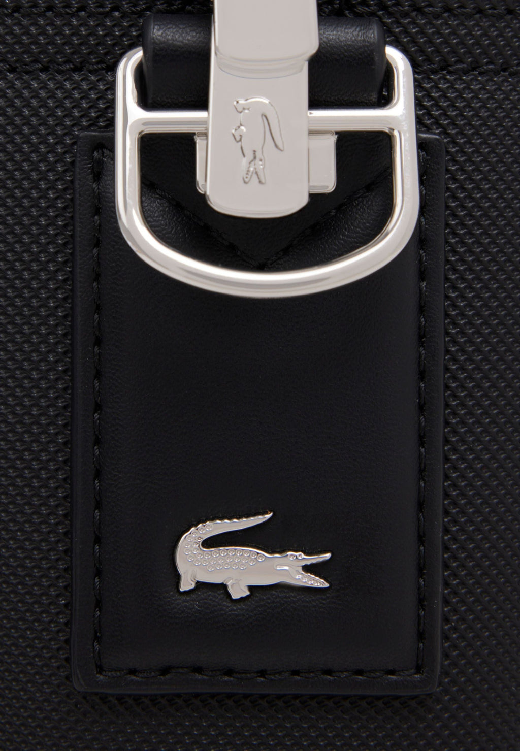 Noir - LACOSTE Sac ordinateur Langon en Petit Piqué
