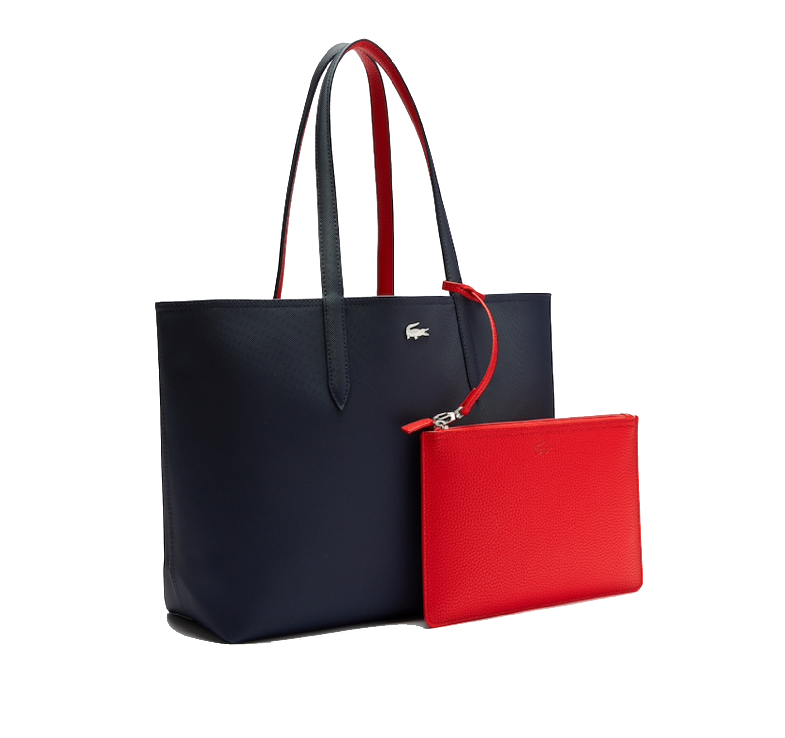 LACOSTE Sac cabas Anna réversible bicolore