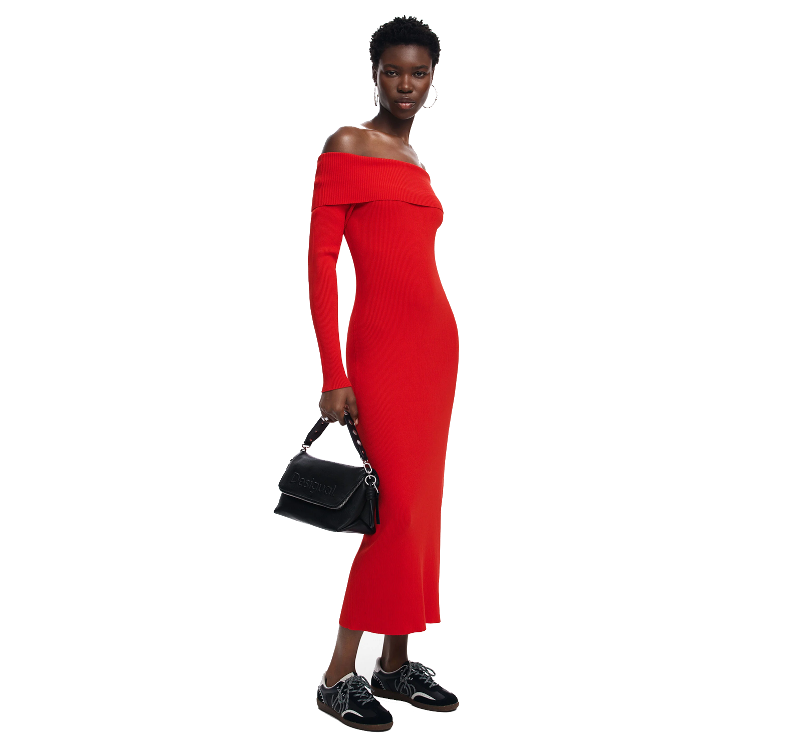 DESIGUAL Bandoulière effet cuir