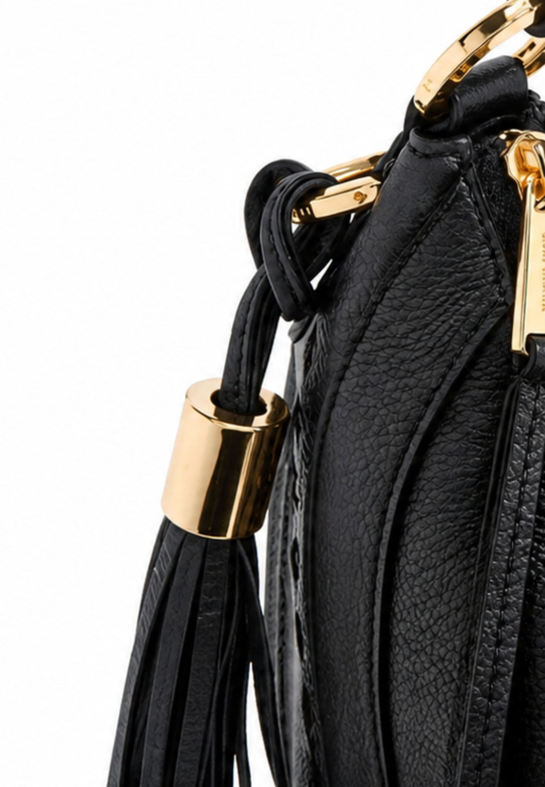 Sac Lancel Hobohème Hobo Zip M Noir - Logo