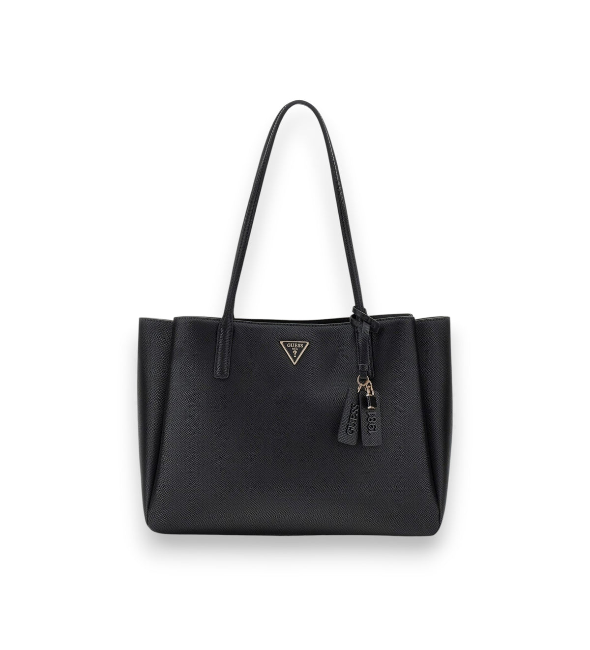 Noir - GUESS Cabas Noelle II Tech Tote